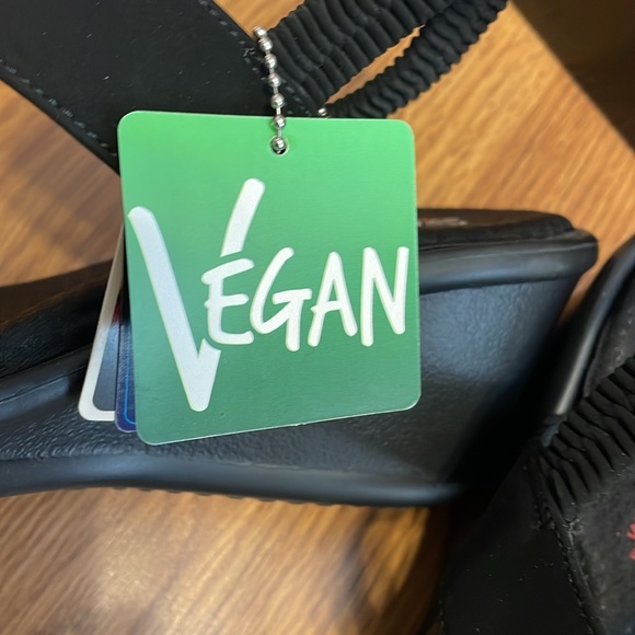 Skechers Cali Rumblers City Dash Slingback Wedge Sandals. Black. Size 9. NWT! - Picture 11 of 16